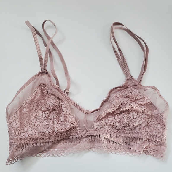 Victoria's Secret Other - VICTORIA'S SECRET Dusty Rose Bralette Size L